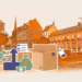 Planification efficace et économique de déménagement à Lille montrant une liste détaillée des coûts et tarifs
